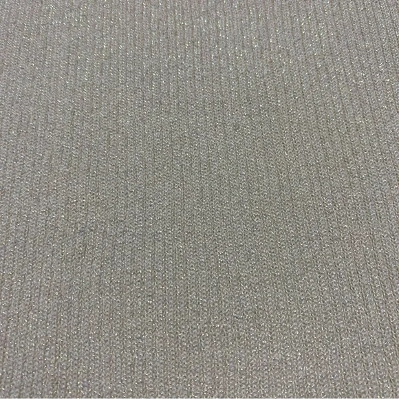 Graft Golden Ivory Metallic Pearled Beaded Silk Blend Womens Size Medium‎ Top - Picture 7 of 7